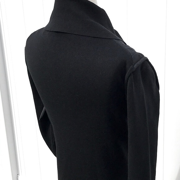 NWT Liz Claiborne Nylon Quilted Black Zip Front Jacket Size Small - Picture 8 of 14